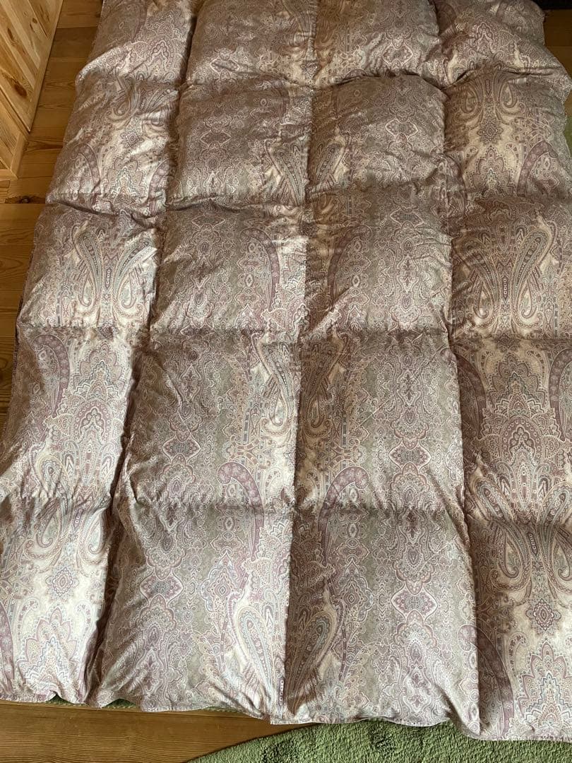 【エコダウン使用】寒冷地仕様　羽毛布団　シングル　150×210 ホテル仕様BE