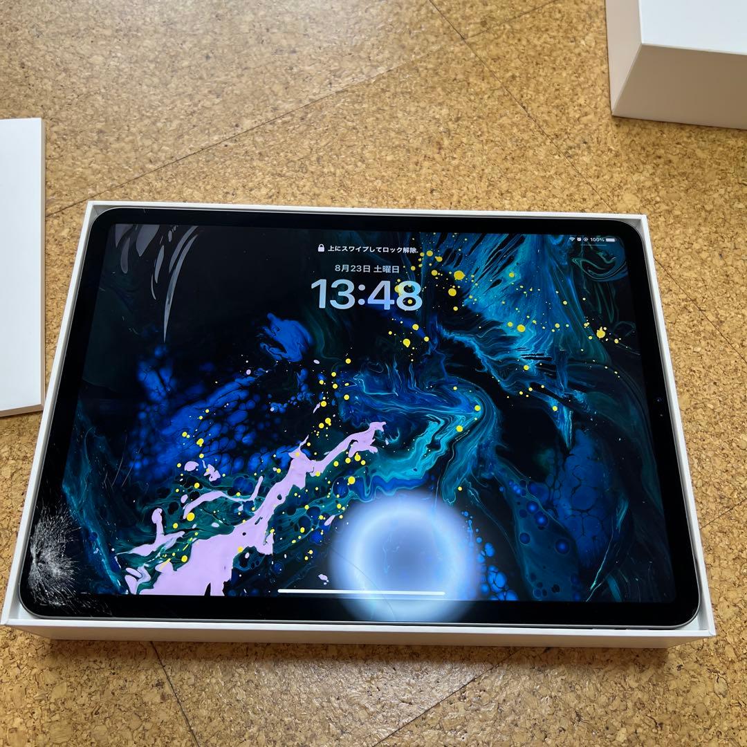 iPad Pro 11インチWIFI 64GB スペースグレイ　※（画面割れ）