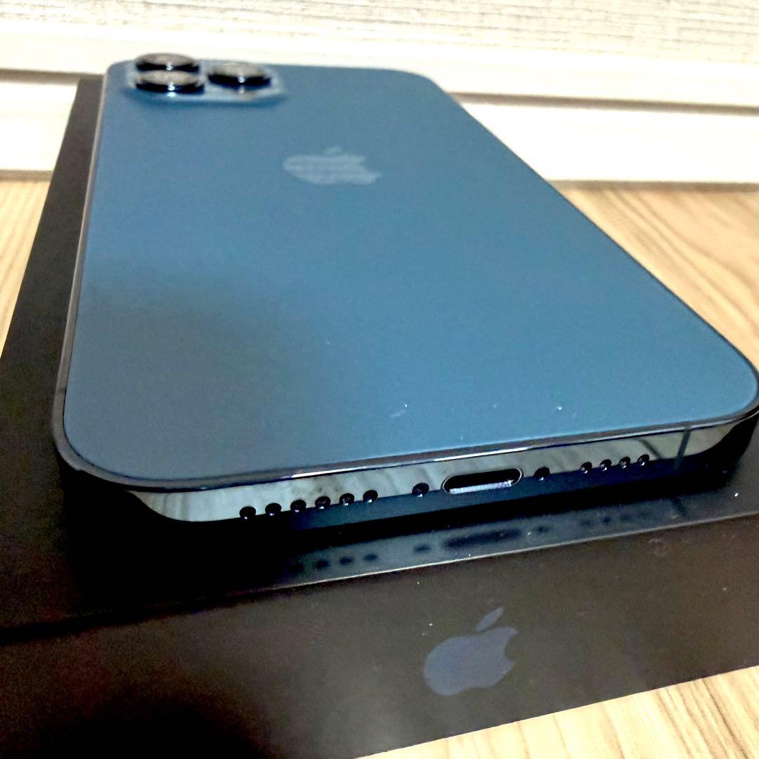 【最大容量95％】iPhone12promax 256GB パシフィックブルー