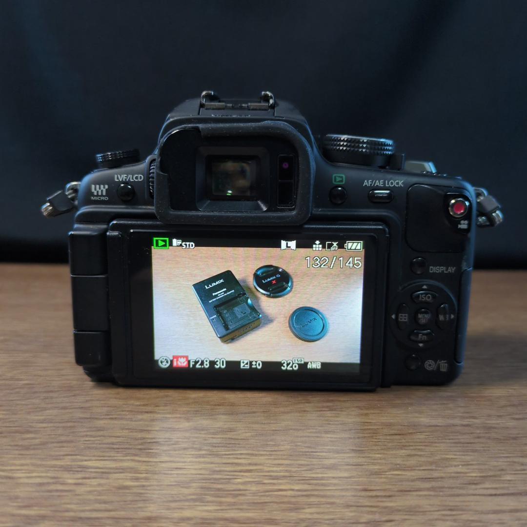 Panasonic LUMIX GH1 ボディ ブラック【動作品】箱付き