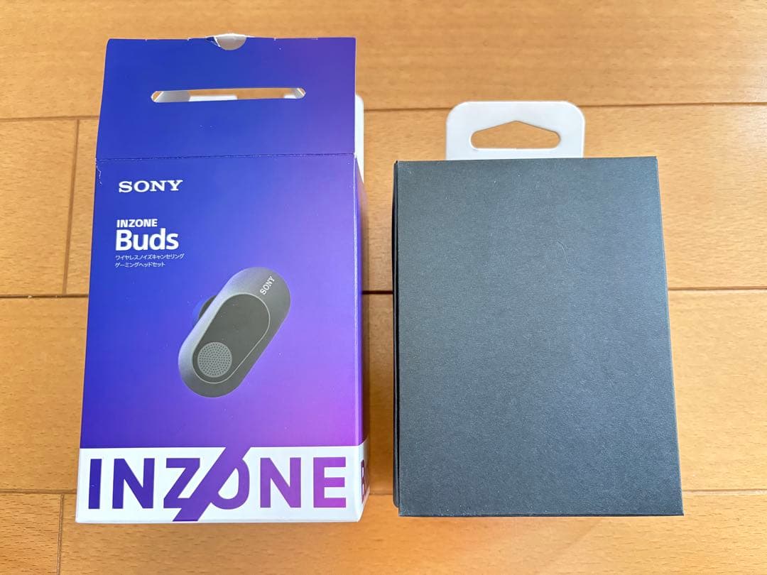 Sony inzone buds. ゲーミングイヤホン　ブラック