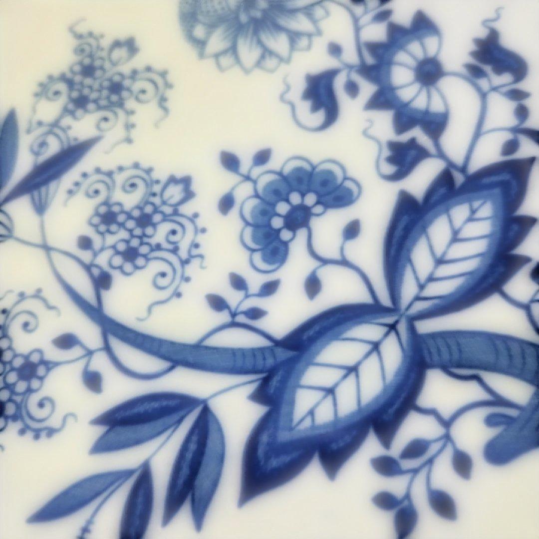 フッチェンロイター ブルーオニオン 大皿 ディナープレート 6客 美品