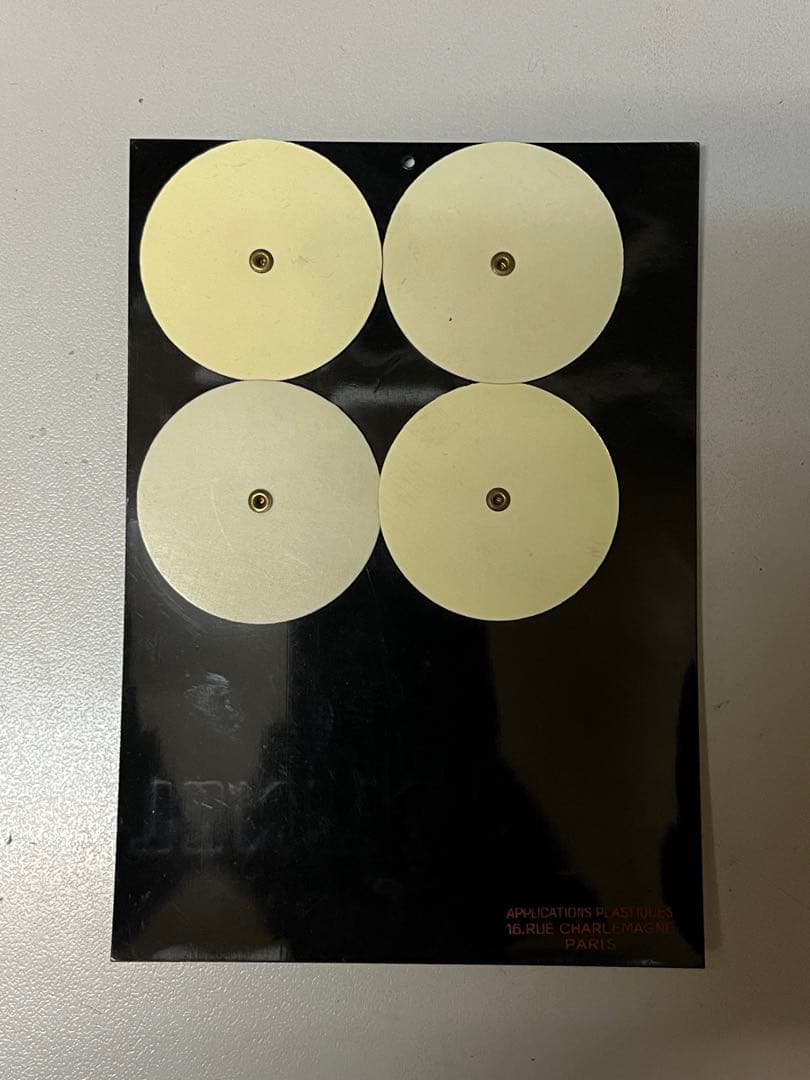 vintageフレンチワークブランドAuMolinelアドバタイジングモルスキン