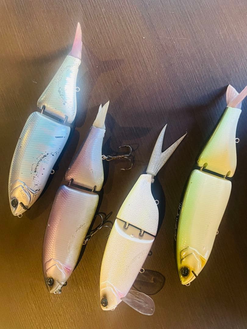 DRT クラッシュ9 ビッグベイトルアー 4個セット