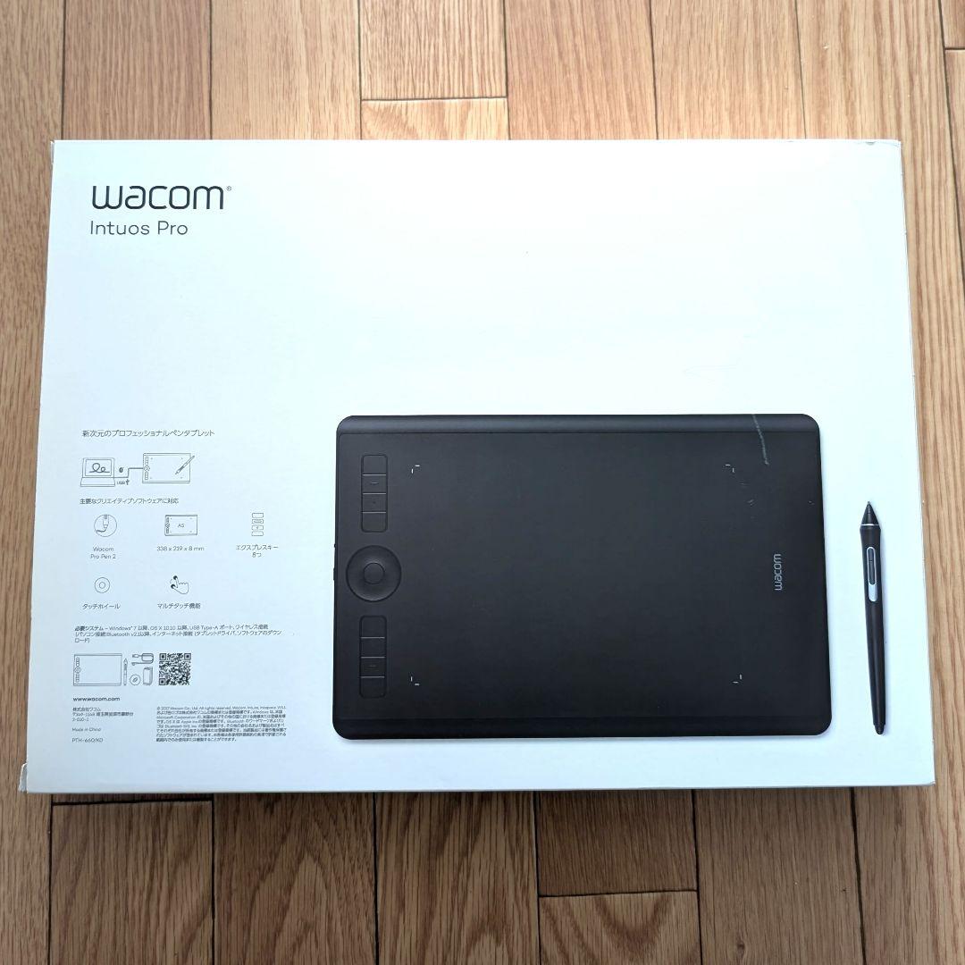 Wacom Intuos Pro PTH-660 Mサイズ ペンタブレット