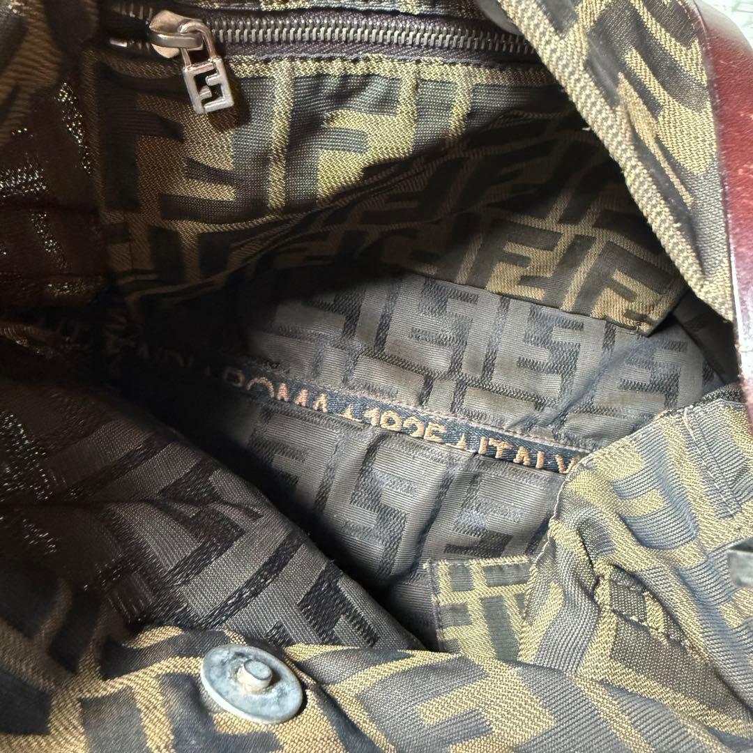 FENDI フェンディ ズッカ ハンドバッグ ショルダーバッグ