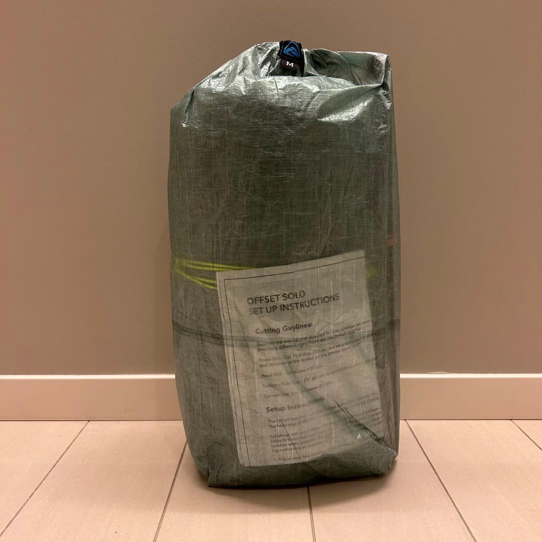 katsZpacks Offset Solo Tent 試し張りのみ美品