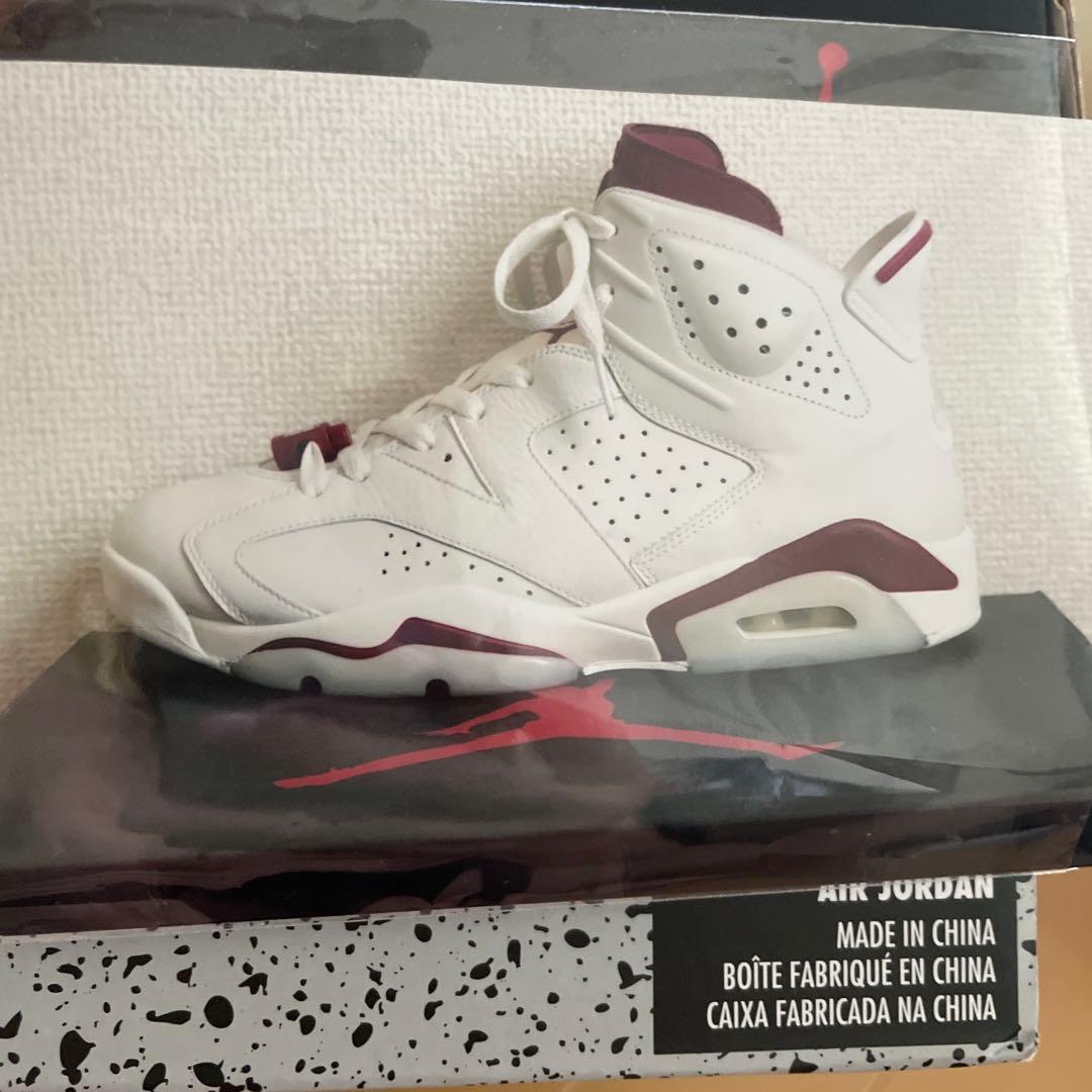 Air Jordan 6 マルーン