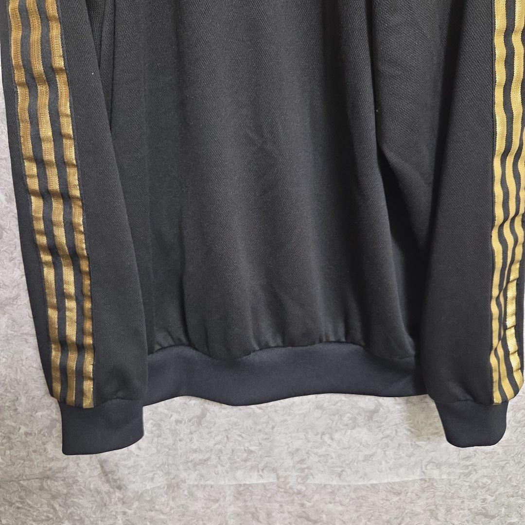 adidas ジャージ　50周年　セットアップ　ゴールド　黒　金　ジャケット