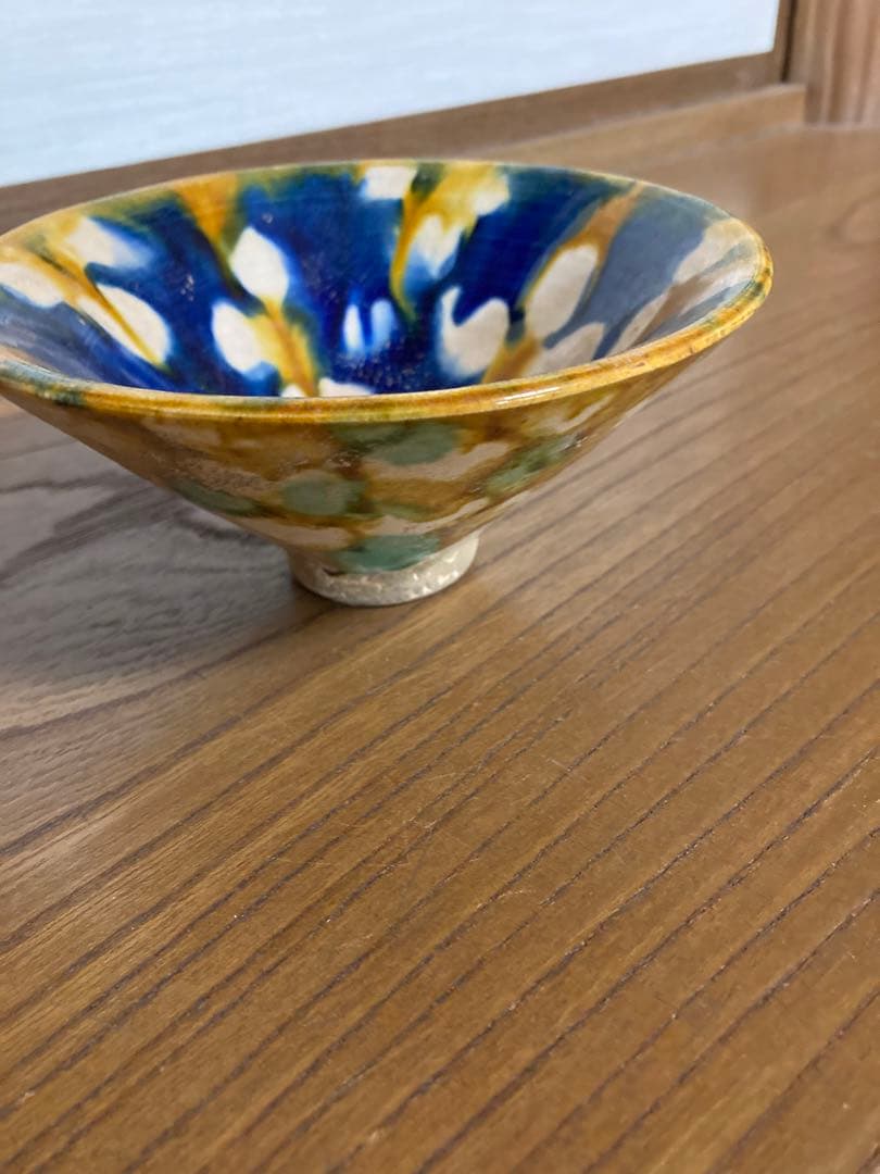 ひ　中国美術　唐三彩　茶碗二個