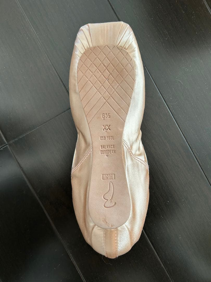 トウシューズ BLOCH バランスヨーロピアン　6.5XX 新品未使用未加工