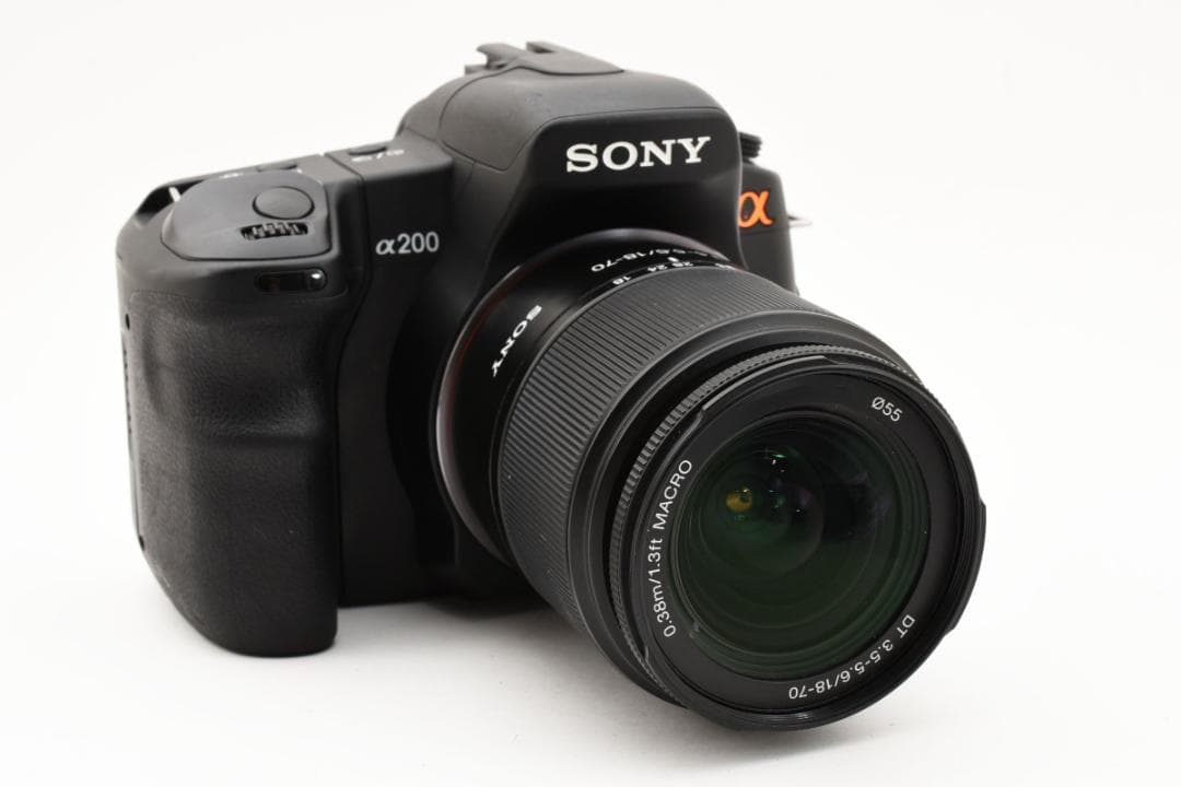 ★良品★ ソニーSONY α200 ボディ レンズ 18-70 動作確認済