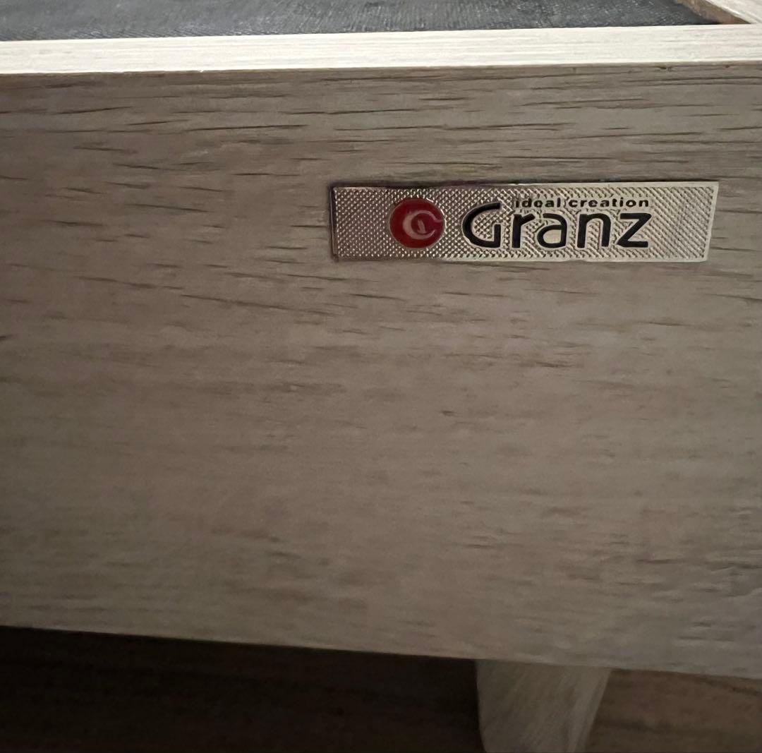 Granz（グランツ）照明・コンセント付き シングルベッドフレーム