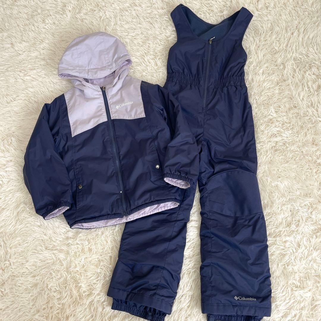 美品✨コロンビア 子ども　スキーウェア　上下セット リバーシブル 120