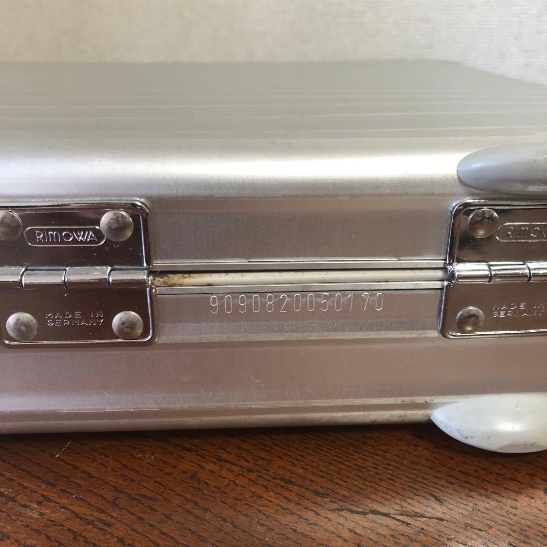 美品 RIMOWA リモワ 2way アタッシュケース TOPAS トパーズ