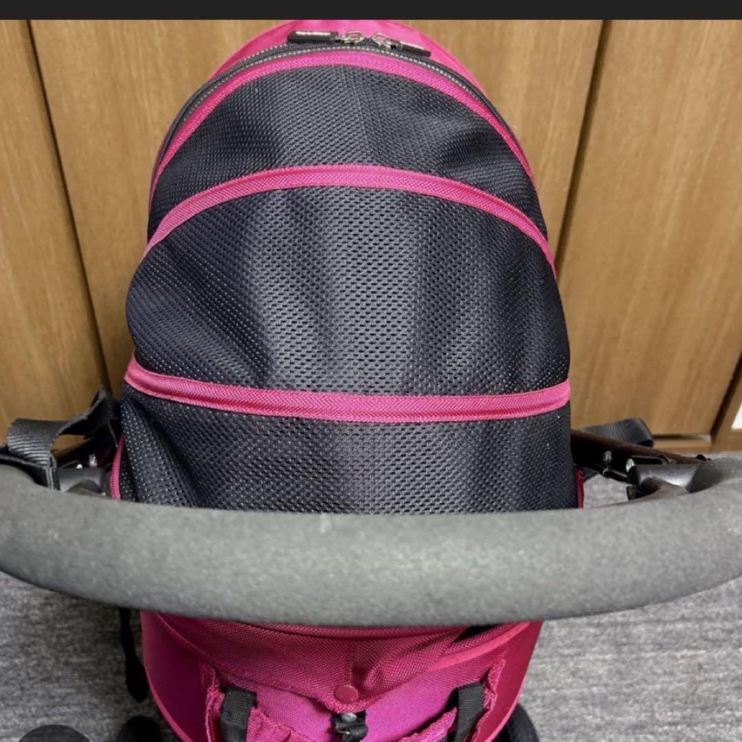 AirBuggy ペットカート マゼンタ色/Mサイズ