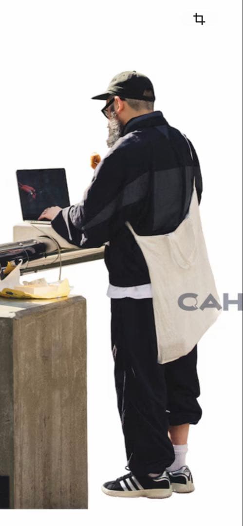 cahlumn トラックジャケット未使用