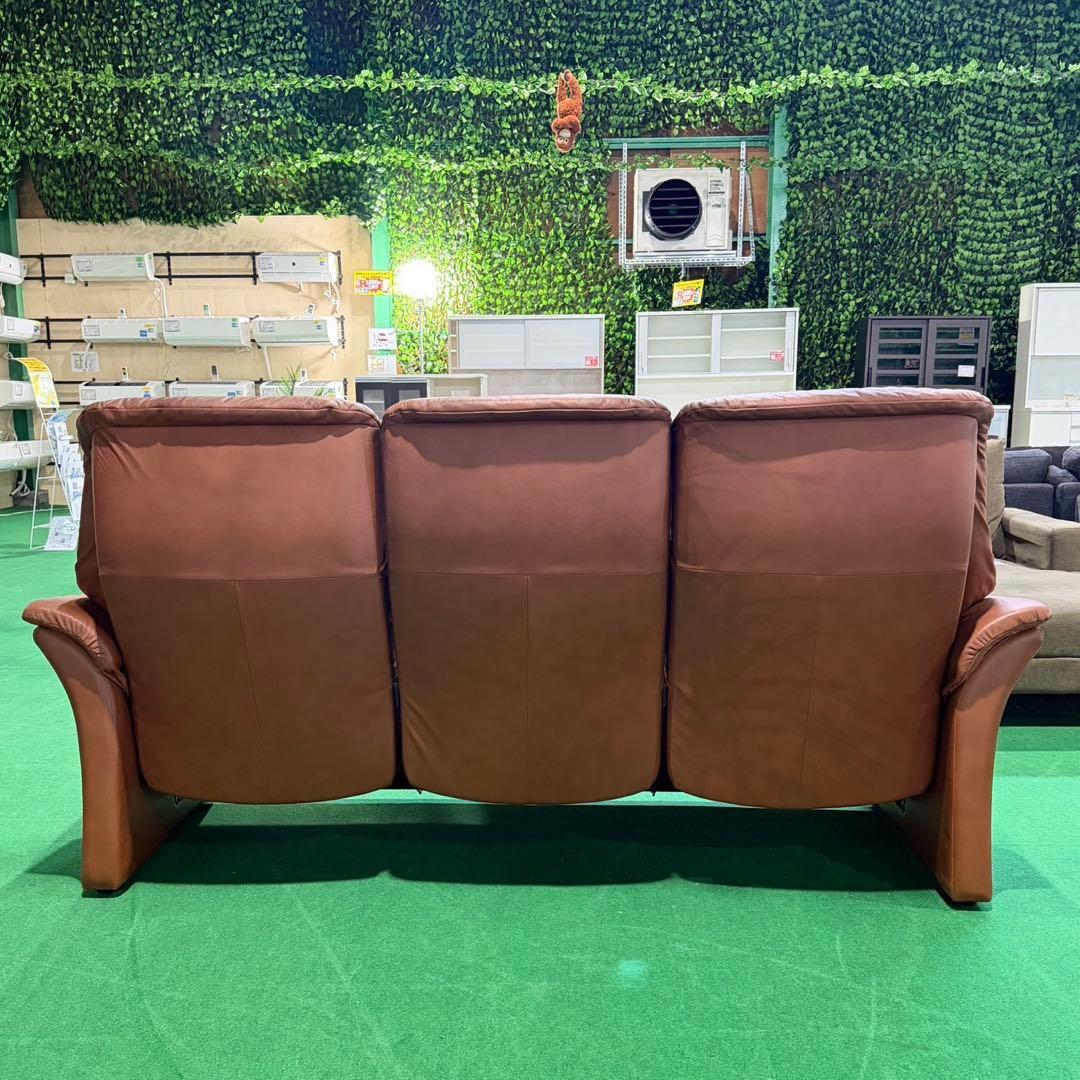 Fjords 3人掛けソファ本革 ソファ 3Pソファ インテリア N001