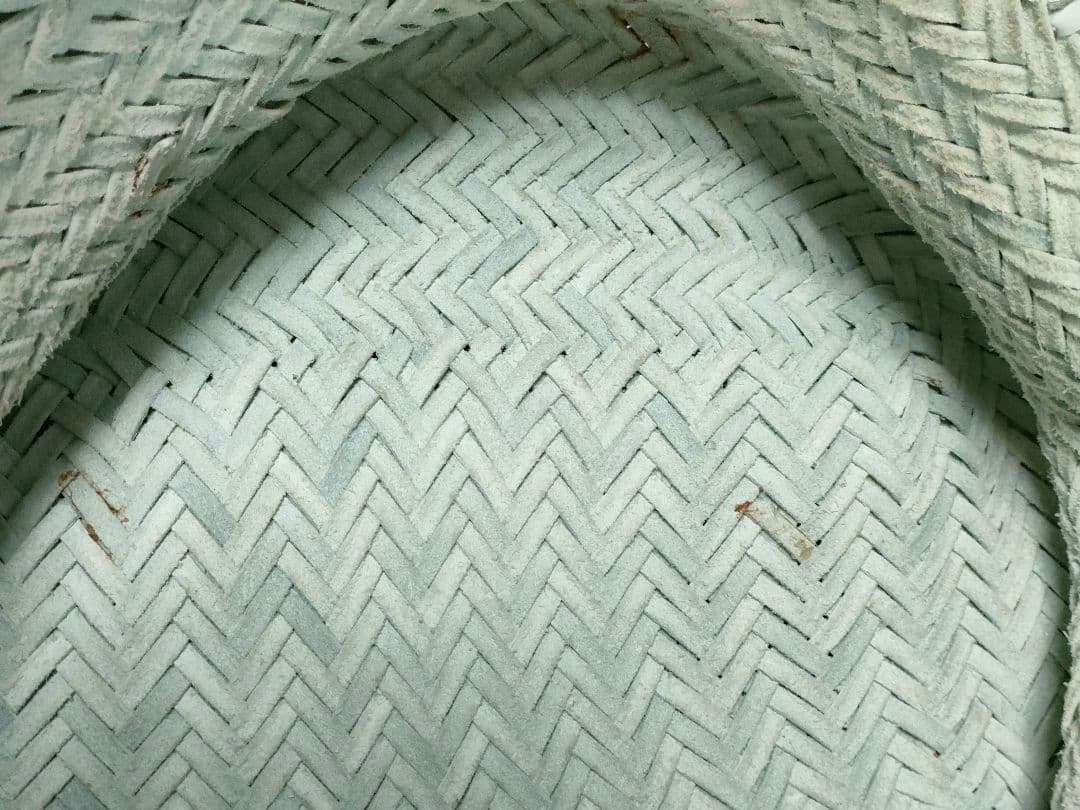 DRAGONDIFFUSION　ドラゴン　ホワイト編み込みトートバッグ