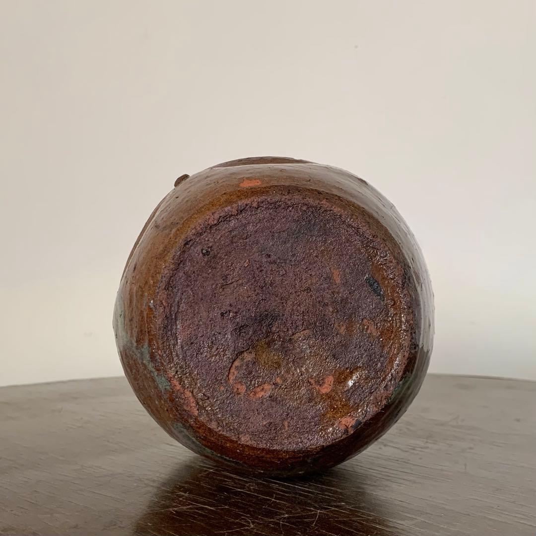 高取焼 小石原焼 上野焼 竹節瓶 油瓶 古美術 古道具 アンティーク