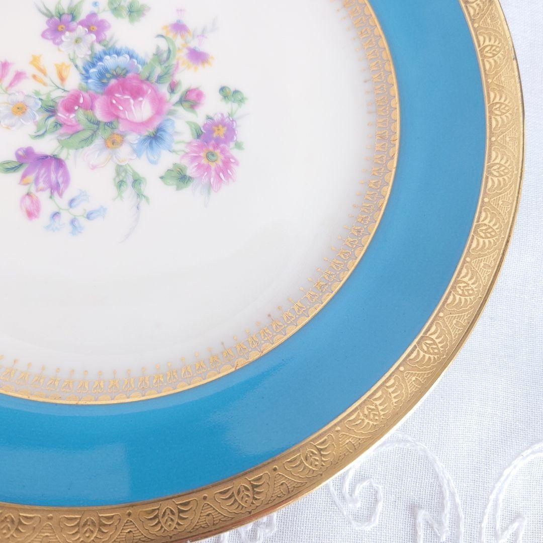 リモージュ　アンティーク　アレンフェルト　皿　ケーキプレート