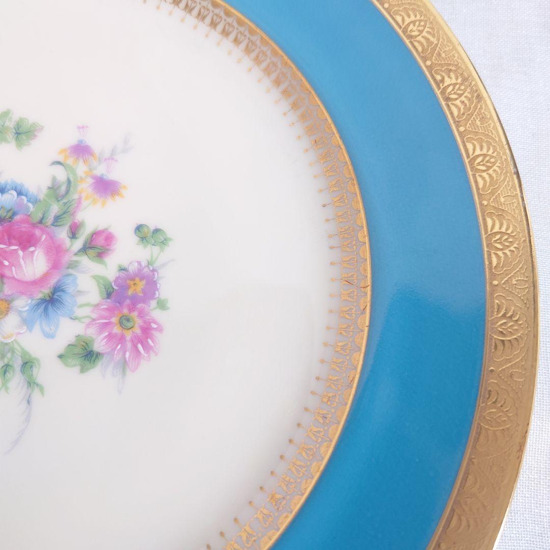 リモージュ　アンティーク　アレンフェルト　皿　ケーキプレート