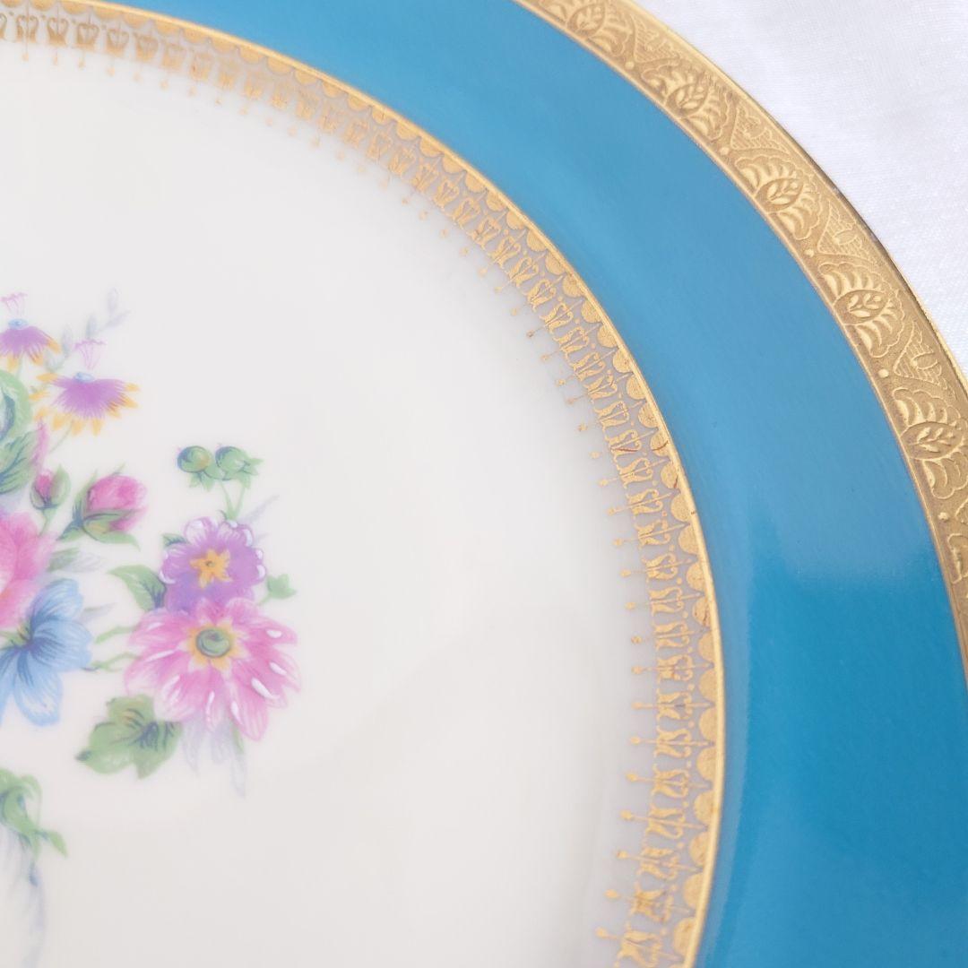 リモージュ　アンティーク　アレンフェルト　皿　ケーキプレート