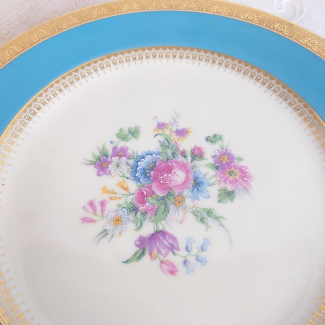 リモージュ　アンティーク　アレンフェルト　皿　ケーキプレート