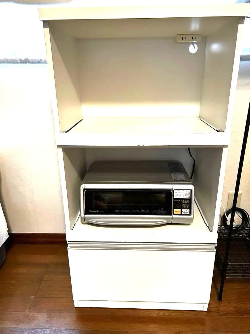 レンジボード　レンジ台　家電収納　スライド棚2箇所「フリード」