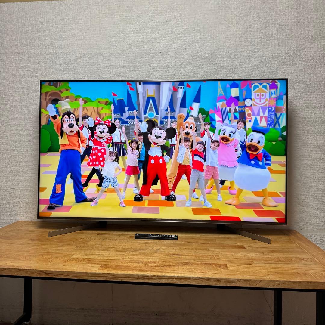 SONY 55V型 4K液晶テレビ BRAVIA KJ-55X9500G 動画○
