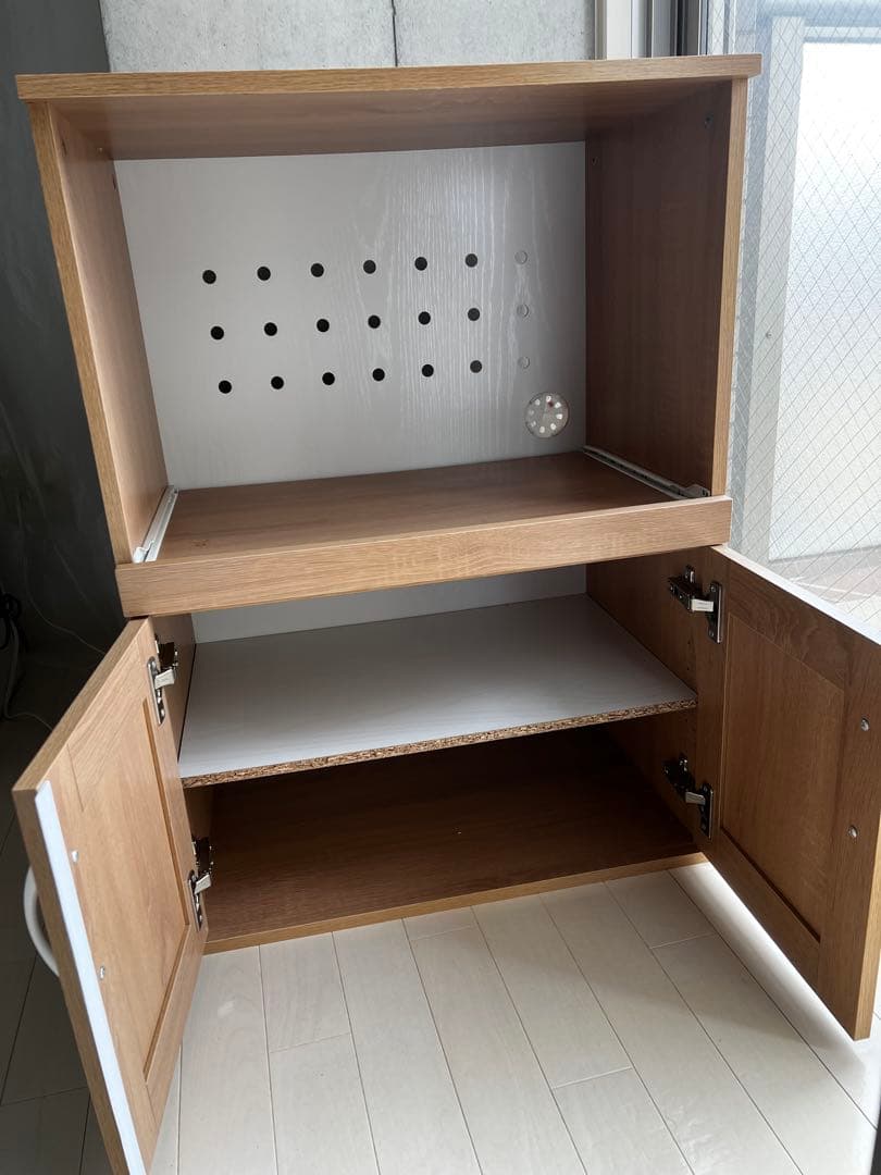 ナチュラルウッド レンジボード