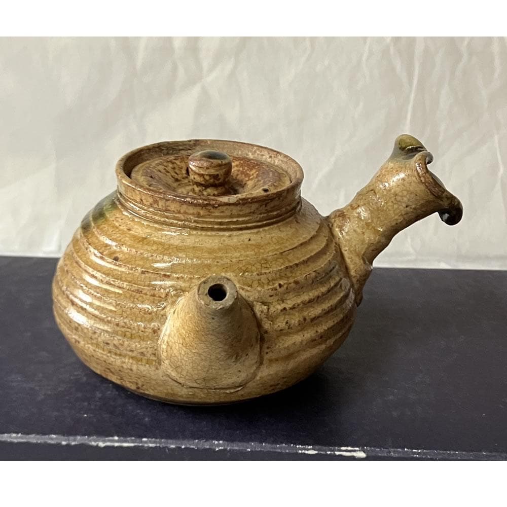 w167 黄瀬戸 煎茶急須 急須 煎茶道具 茶道具