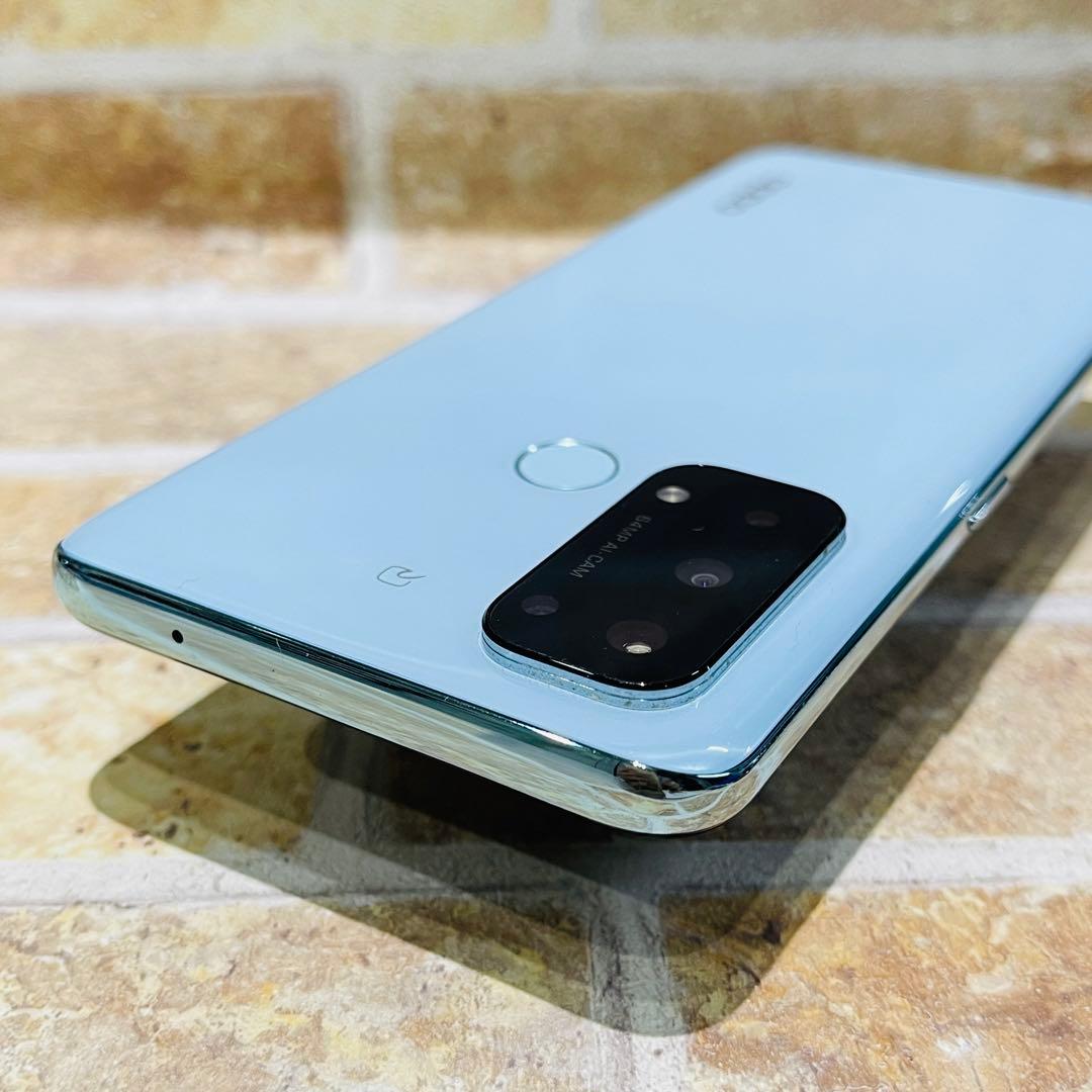 SIMフリー OPPO Reno5 A 128GB アイスブルー 電池良好