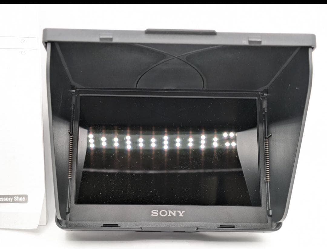 SONY LCDモニター バッテリーチャージャー付き