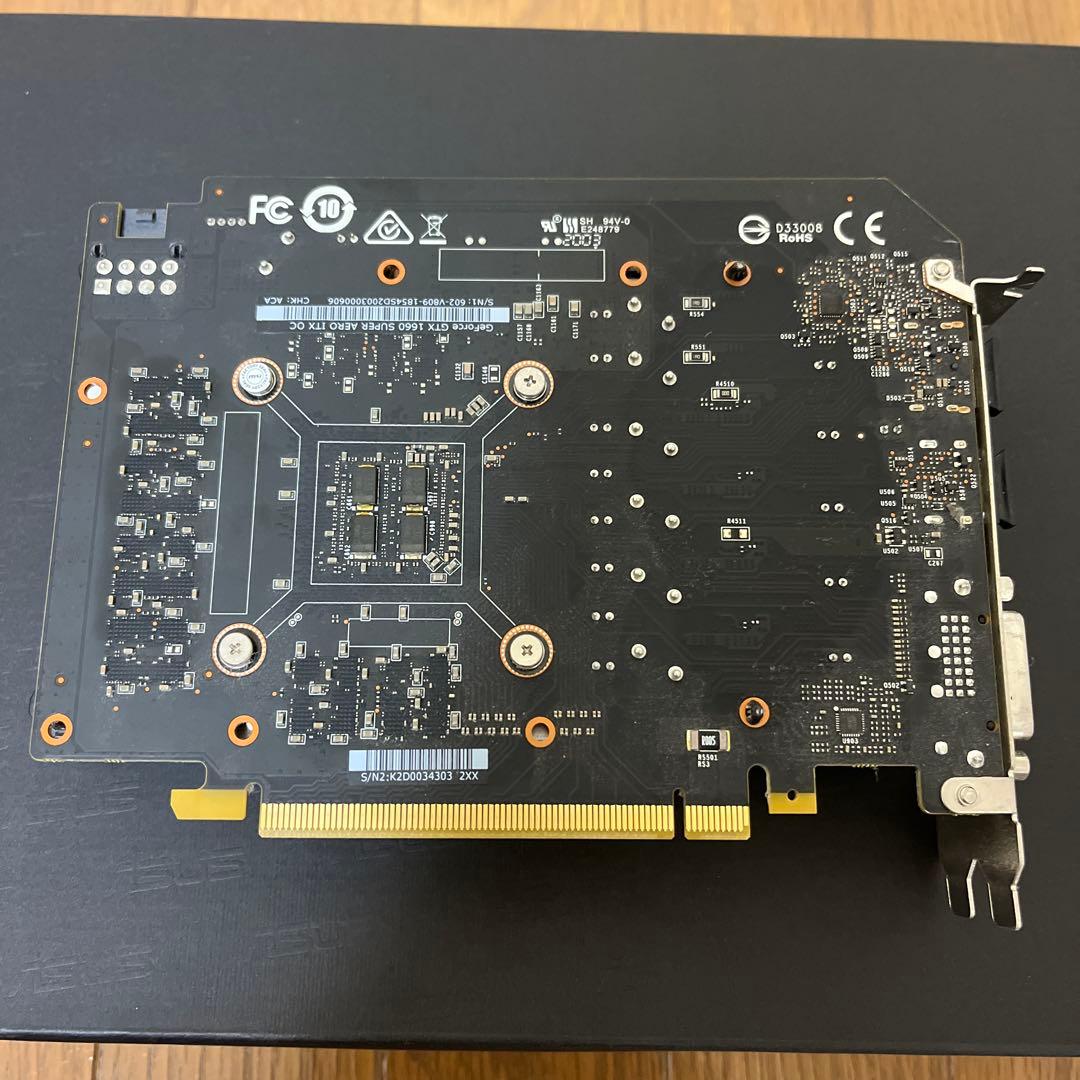 グラフィックボード・グラボ・ビデオカード gtx 1660 super MSI AERO