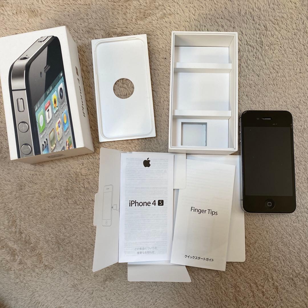 Apple iPhone 4 ブラック 本体