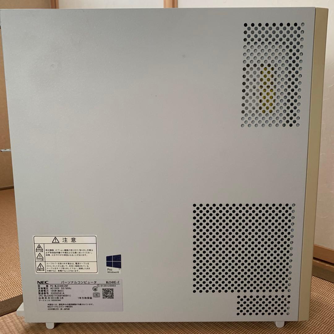 NEC Mate MJ34HE-F core i7 Office2021付き