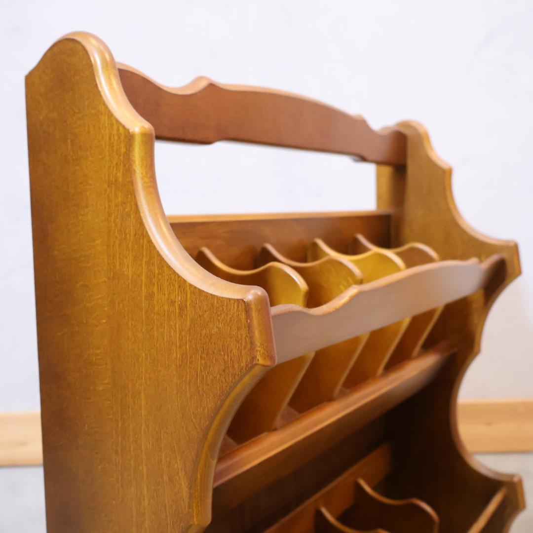 karimoku カリモク家具 コロニアル スリッパラック 木製 スリッパ立て