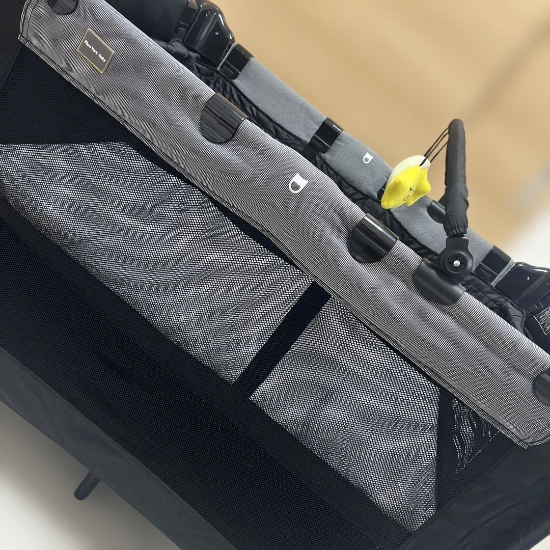 美品　カトージ　ベビーベッド　おしゃれ