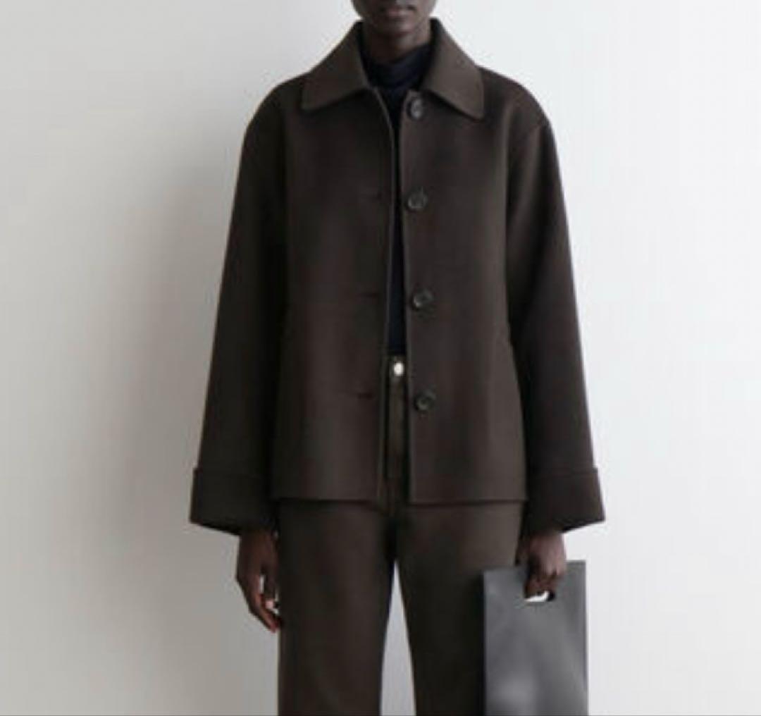 COS 未使用新品　ダブルフェイスウールジャケット