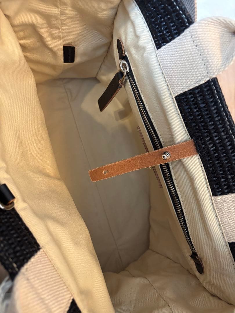 MARNI 黒 かごバッグ 保存袋付き