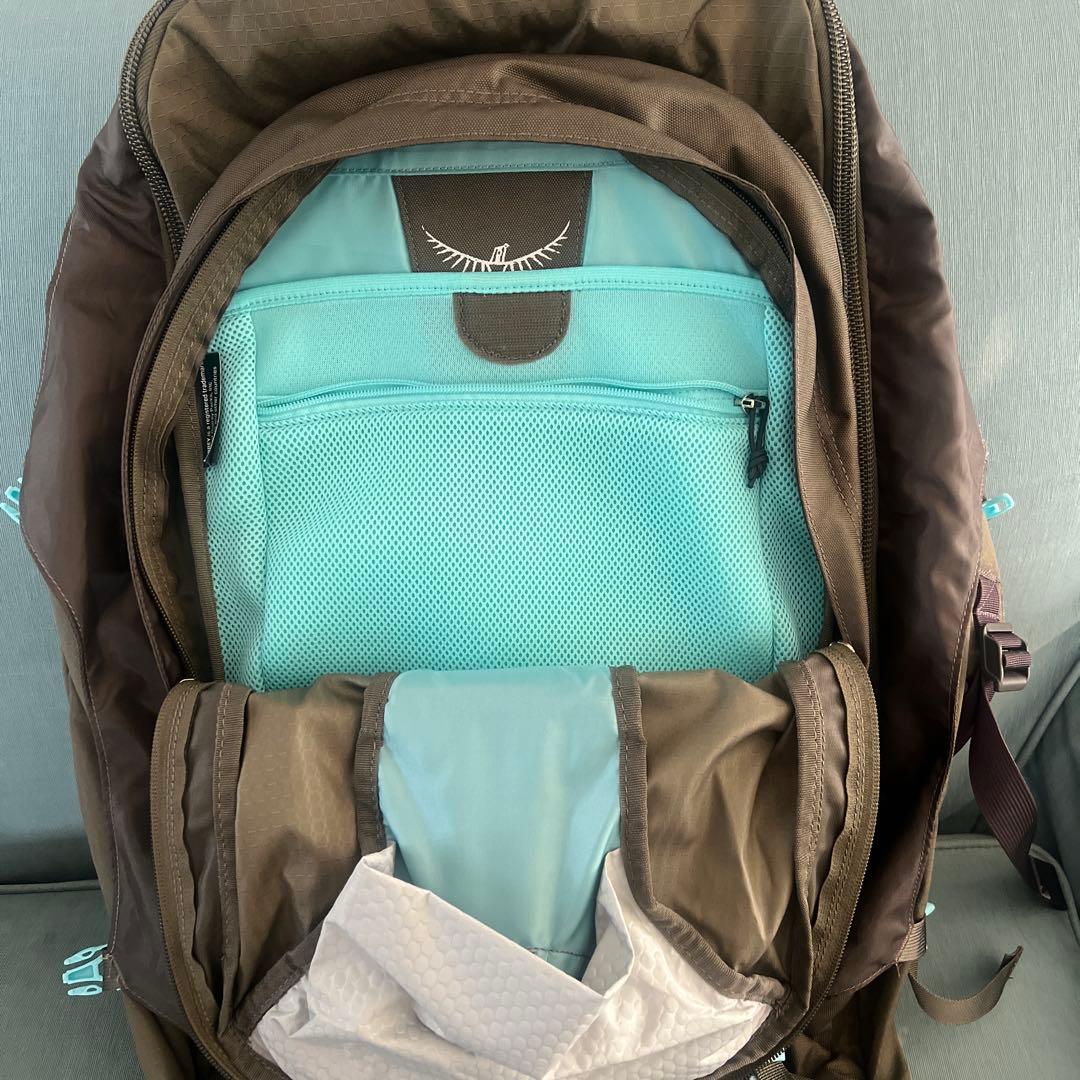 OSPREY バックパック グレーカーキ