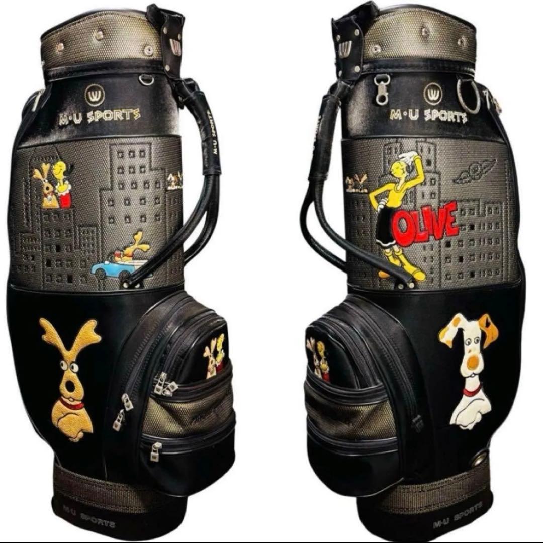 ✨美品✨ M・USPORTSキャディバッグ キャスター付き