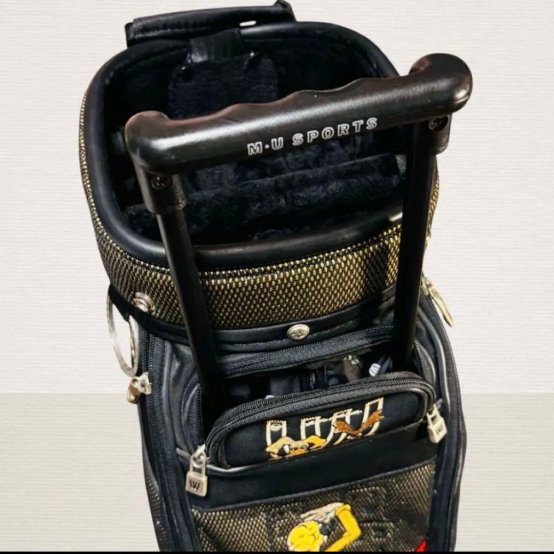 ✨美品✨ M・USPORTSキャディバッグ キャスター付き