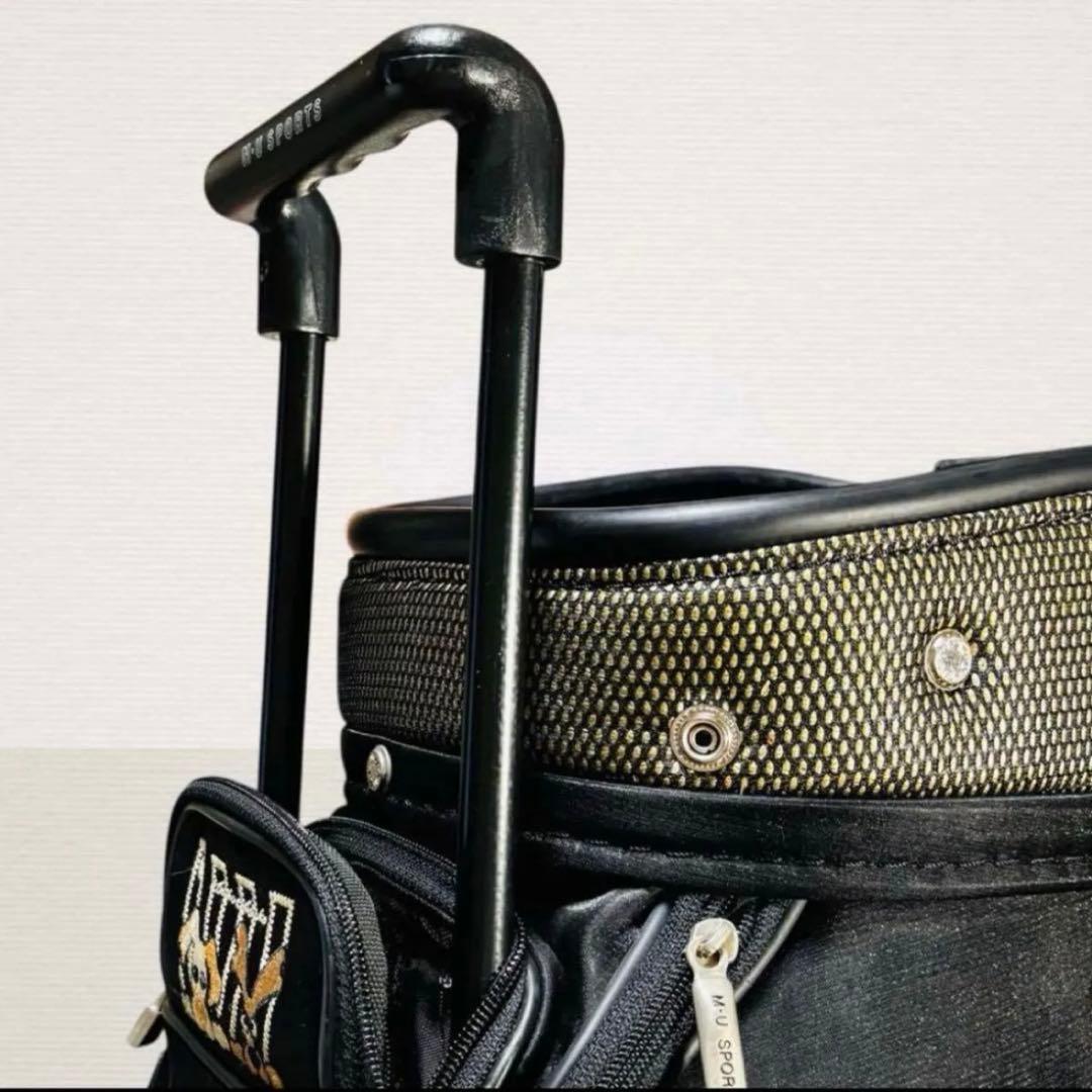 ✨美品✨ M・USPORTSキャディバッグ キャスター付き