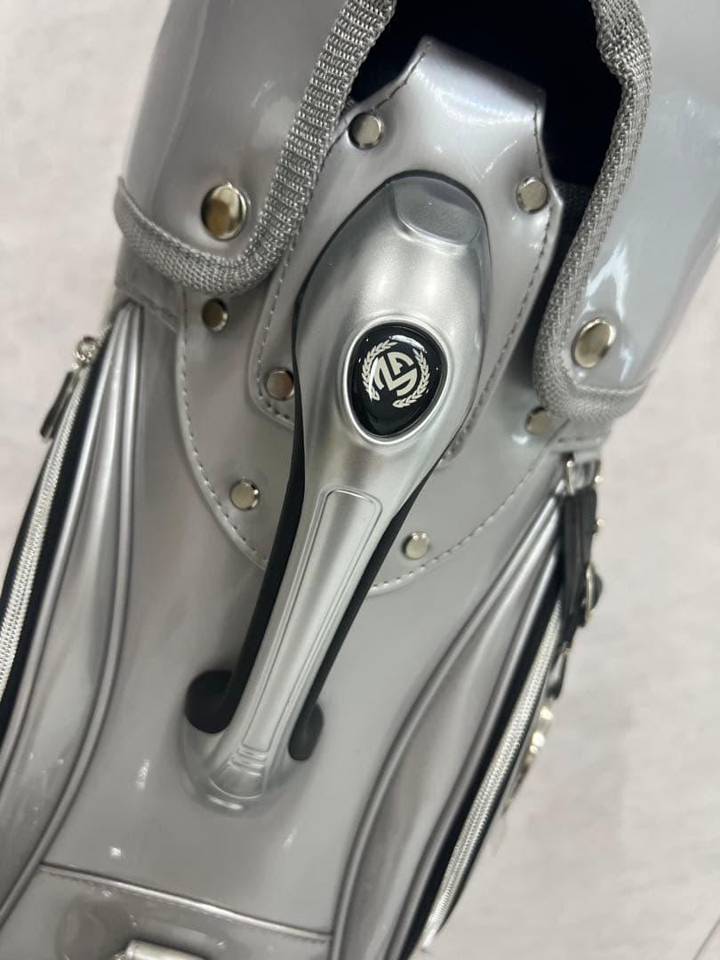 未使用品/フランク・ミュラー キャディバッグ/シルバー/非売品