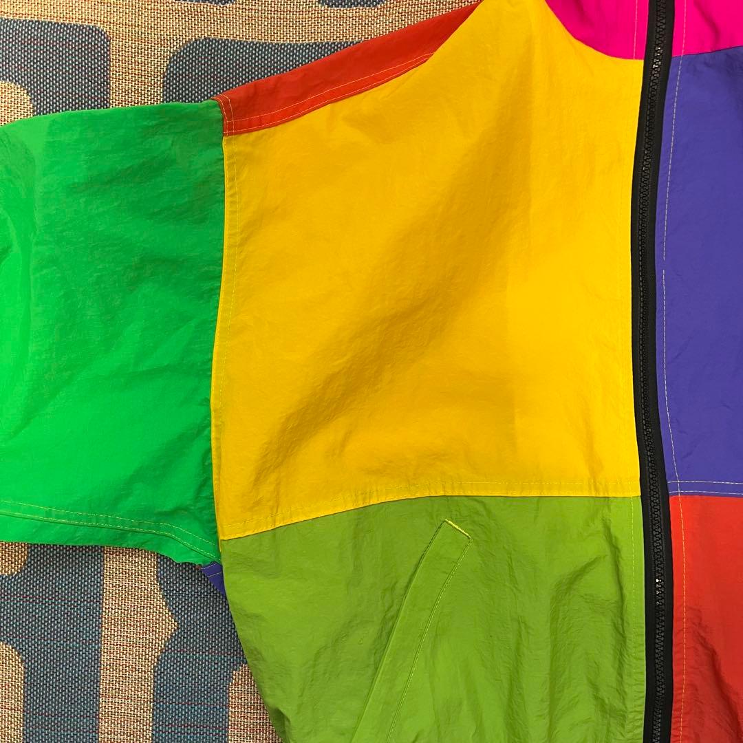 【美品】90s USA製 JAMS WORLD クレイジー ナイロンジャケット