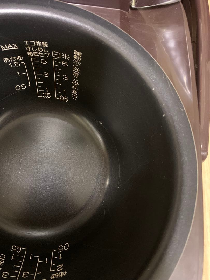 18年製　象印圧力炊飯器 NW-JB10 5.5合　ブラウン