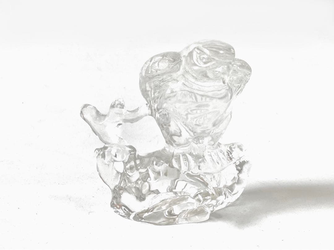 天然水晶　クリスタル　鷹　鷲　開運　置物　ふくろう　パワーストーン　天然　水晶