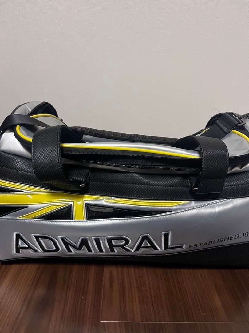 アドミラル　ボストンバッグ　GOLF ゴルフ　バッグ　Admiral シルバー